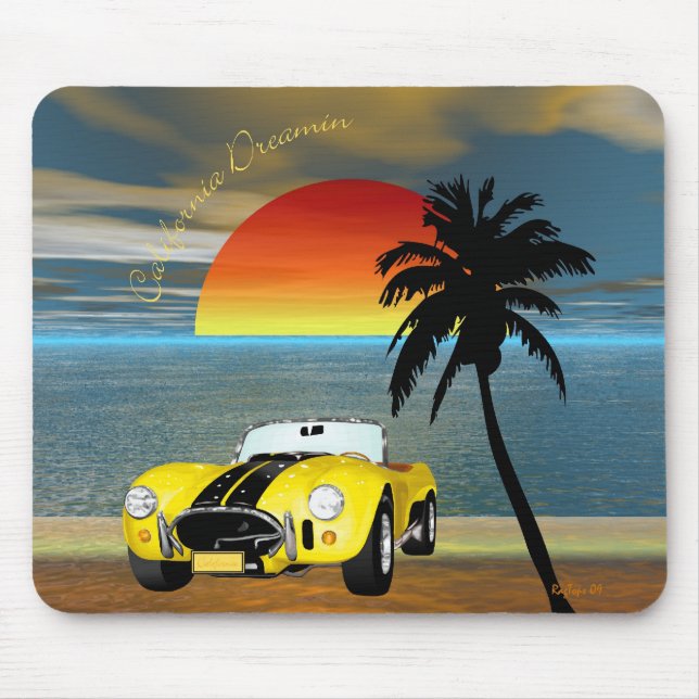 California Dreamin Mouse Mat (Front)