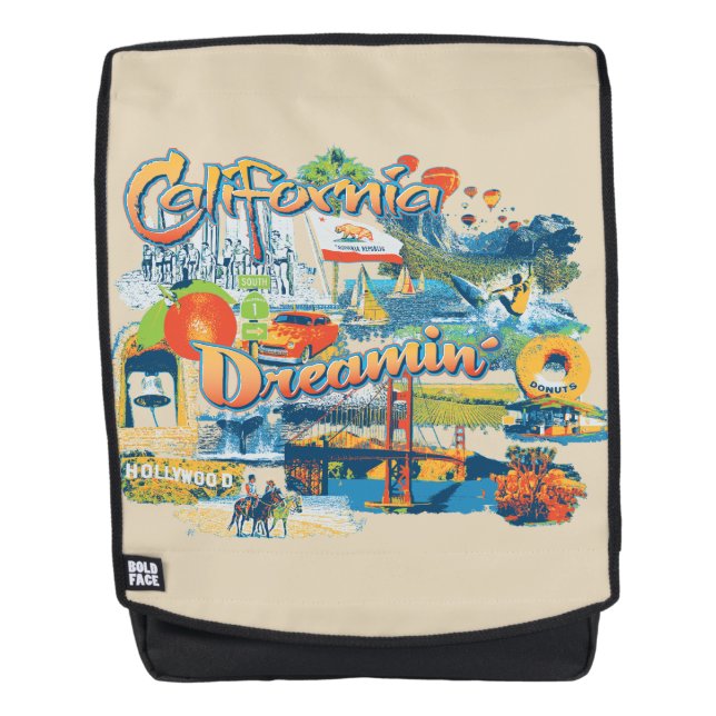 California Dreaming Backpack (Front)