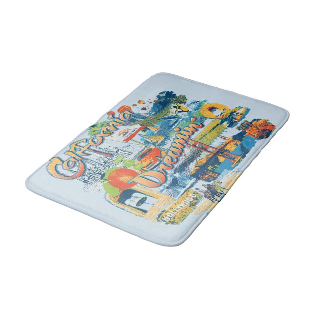 California Dreaming Bath Mat (Angled)