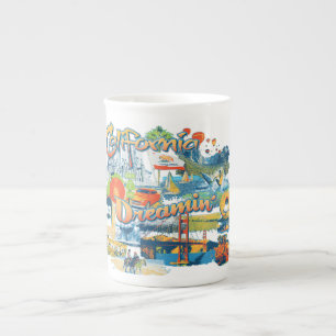 California Dreaming Bone China Mug