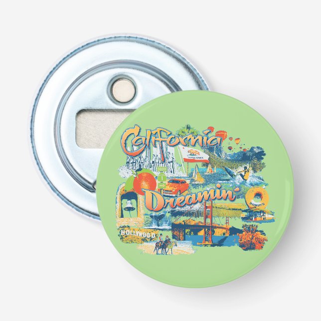 California Dreaming Bottle Opener (Front)