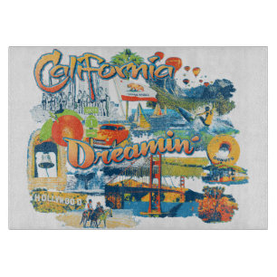 California Dreaming Cutting Board