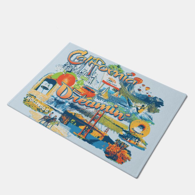 California Dreaming Doormat (Angled)