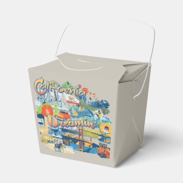 California Dreaming Favour Box (Front Side)