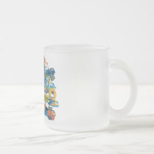 California Dreaming Frosted Glass Coffee Mug