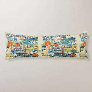 California Dreaming Home Decor Body Cushion