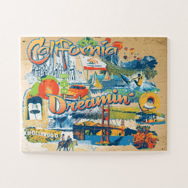 California Dreaming Jigsaw Puzzle (Horizontal)