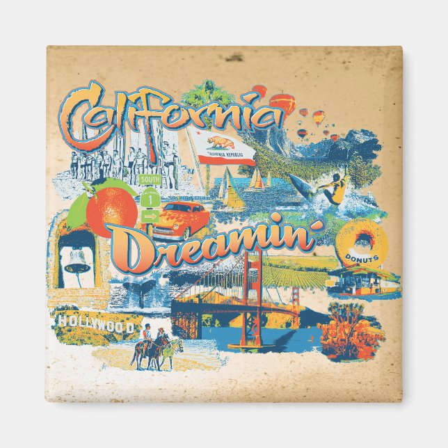 California Dreaming Magnet (Front)