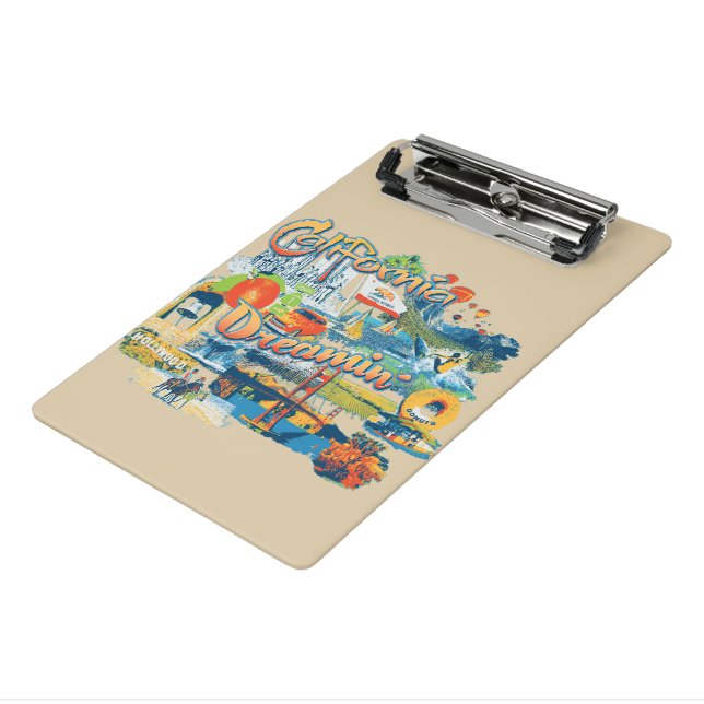 California Dreaming Mini Clipboard (Angled3)
