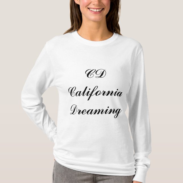 California Dreaming Monogram T-Shirt (Front)