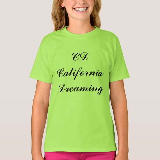 California Dreaming Monogram T-Shirt (Front)