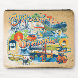 California Dreaming Mouse Mat