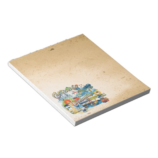 California Dreaming Notepad (Angled)