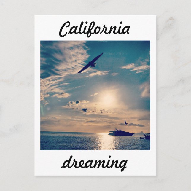 California Dreaming Postcard (Front)