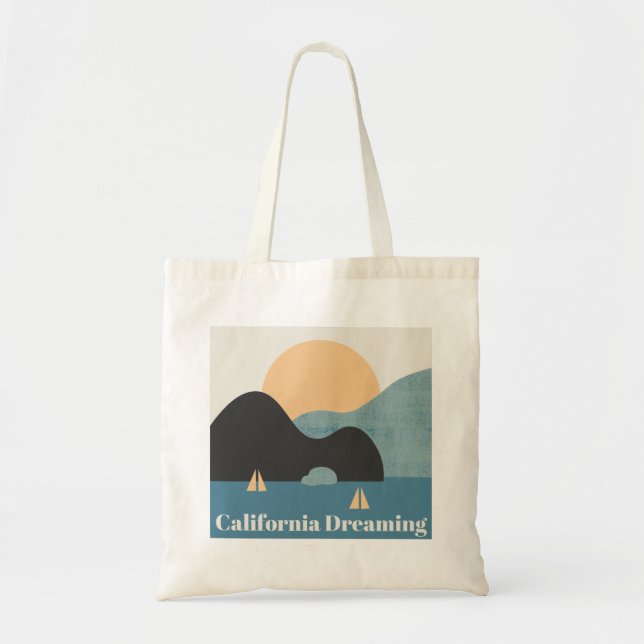California Dreaming Tote Bag (Front)