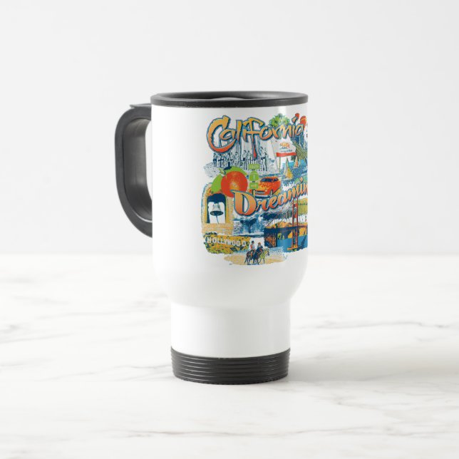 California Dreaming Travel Mug (Front Left)