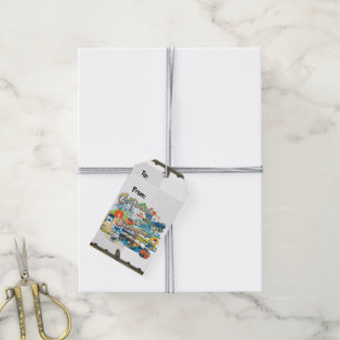 California Dreaming with Fog Filter Gift Tags