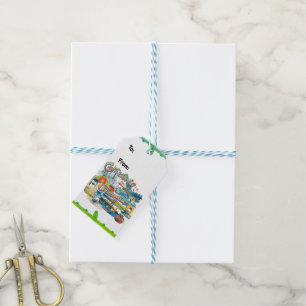 California Dreaming with Greenleaf Filter Gift Tags