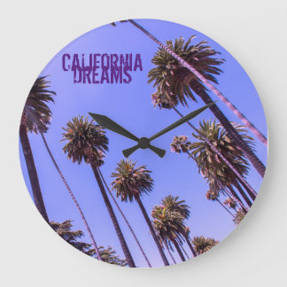 CALIFORNIA DREAMS - LARGE CLOCK