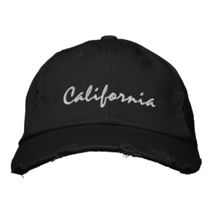 California Embroidered Hat