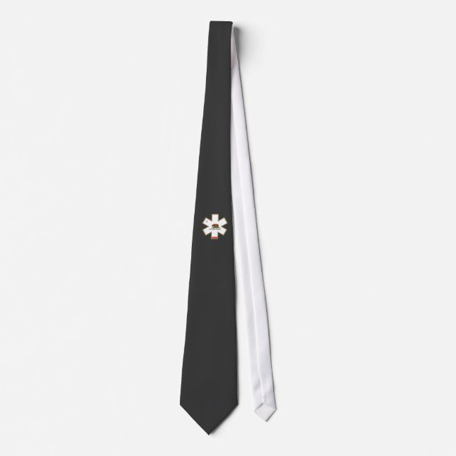 California EMS Star Of Life Tie (Front)
