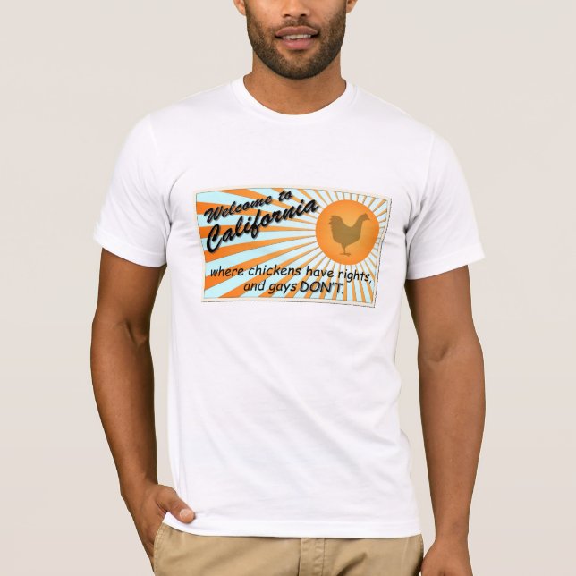 California Equal Rights T-Shirt (Front)
