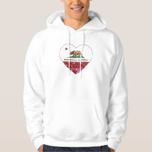california flag anaheim hills heart distressed hoodie
