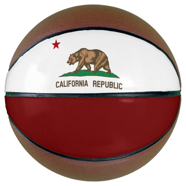 California flag basketball (Front)