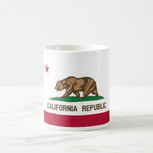 California flag coffee mug