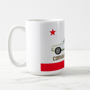 California flag Corvair convertible hoodie Coffee Mug