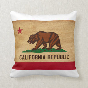 California Flag Cushion