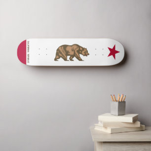 California Flag - Deconstructed Skateboard
