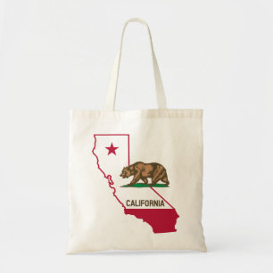 California Flag Design Tote Bag