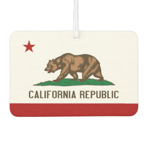 CALIFORNIA FLAG Flag - Car Air Freshener