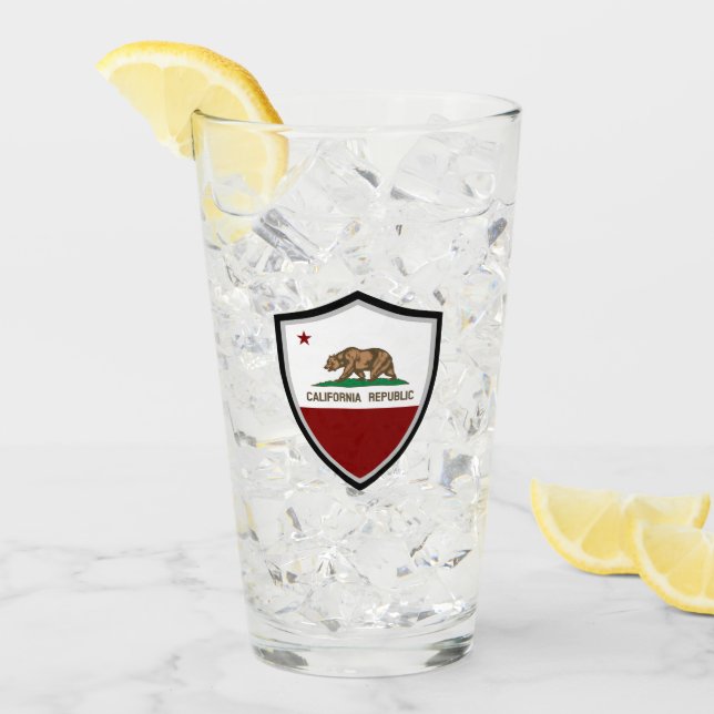 California flag glass (Front Ice)