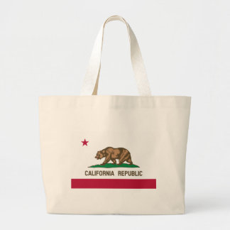 California Flag Large Tote Bag