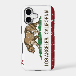 california flag los angeles distressed