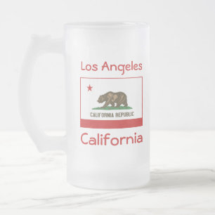 California Flag Map City Mug