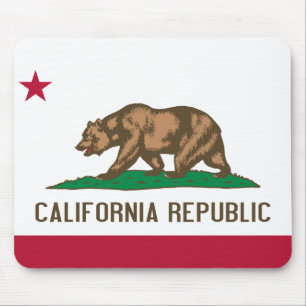California Flag Mouse Mat