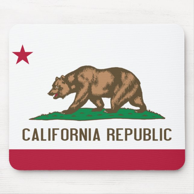 California Flag Mouse Mat (Front)