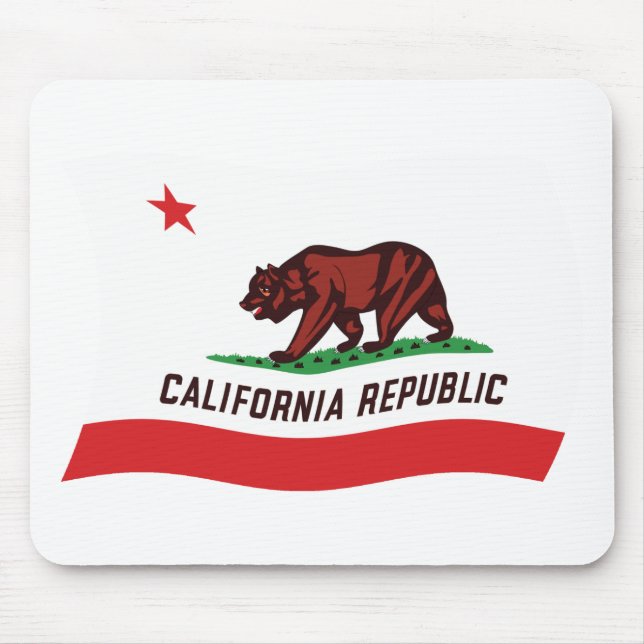 California Flag Mousepad (Front)