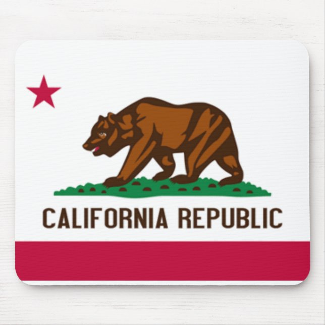 California Flag Mousepad (Front)