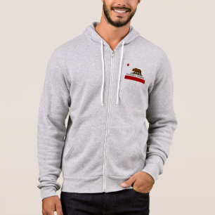California Flag  Patriotic Hoodie