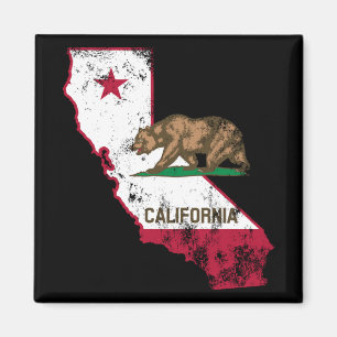 California Flag Patriotic Magnet