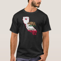 California Flag Patriotic T-Shirt