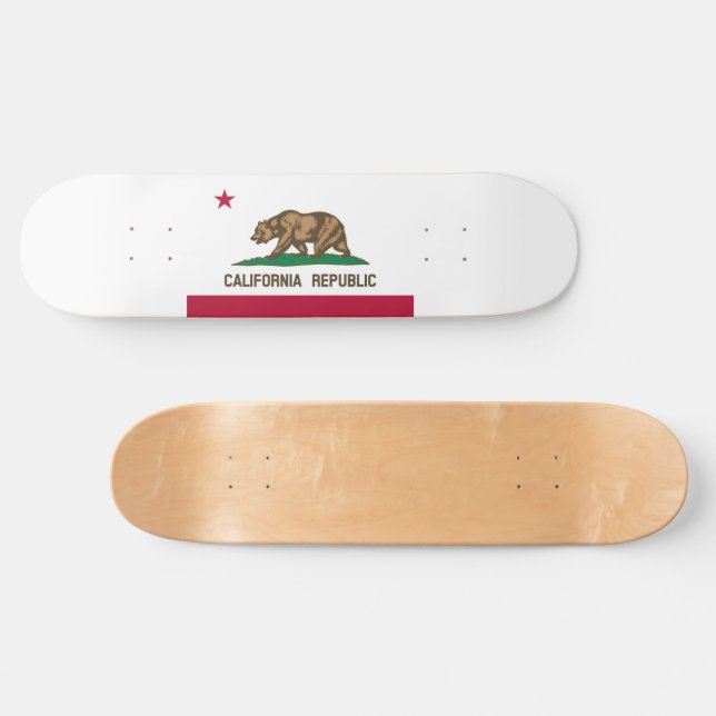 California flag skateboard (Horz)