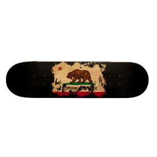 California Flag Skateboard