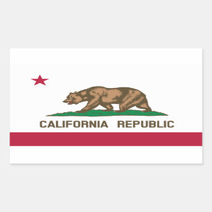 California Flag Sticker
