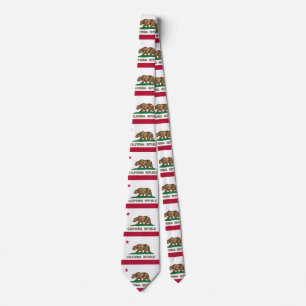 CALIFORNIA FLAG TIE