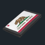 California Flag Trifold Wallet<br><div class="desc">California Flag</div>